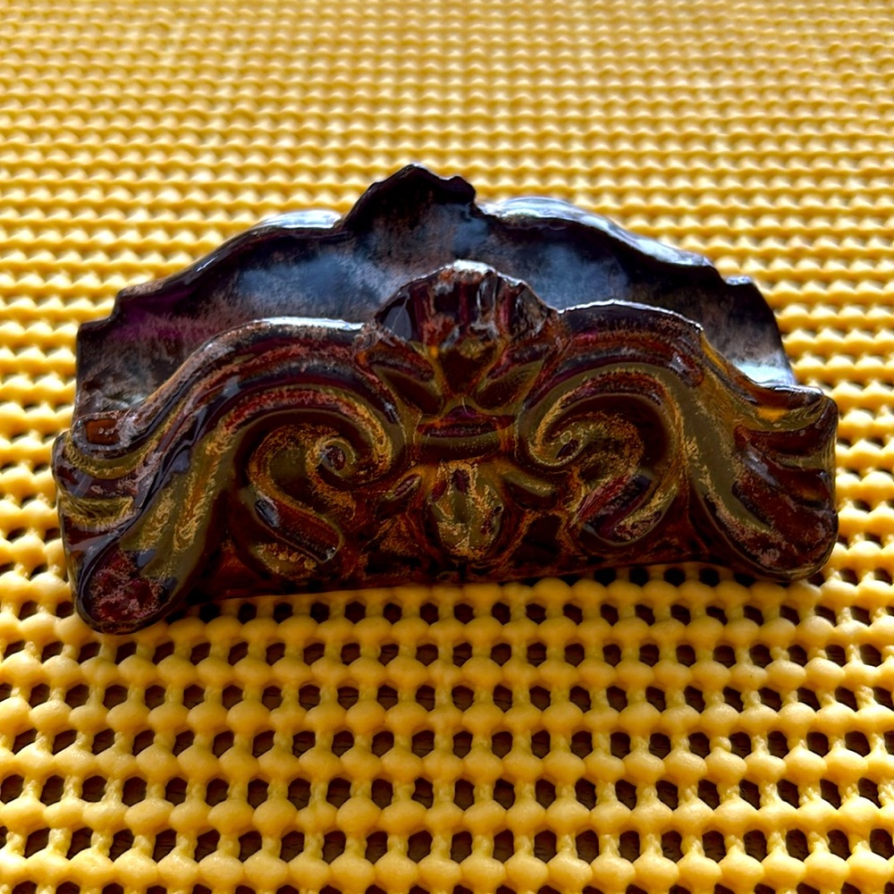 Hand Made Ceramic Desk Set - Picture 2 of 3